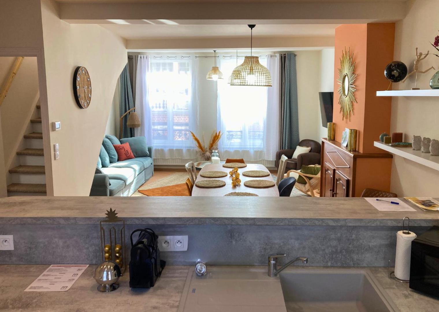 Le Bohemian Chic - 4 Chambres En Hypercentre De Saint-Omer, Ideal Pour Les Groupes Saint-Omer (Pas-de-Calais) Eksteriør bilde